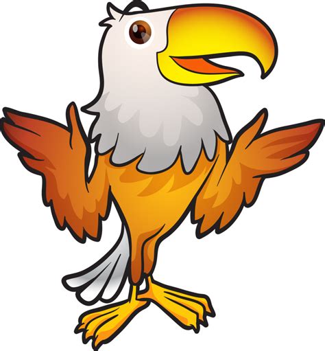 Linda Animal águila Dibujos Animados 32187917 Png