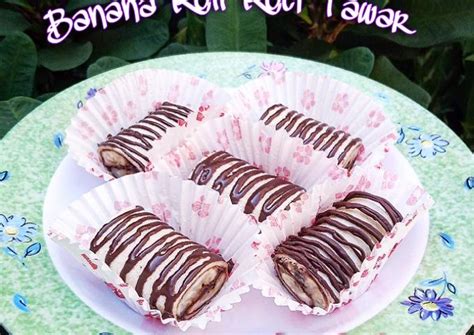 Resep Banana Roll Roti Tawar Oleh Dapur Om Hansie Cookpad