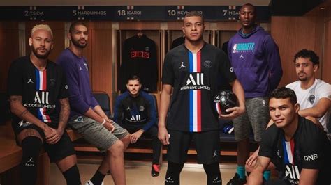 Psg Lan A Nova Camisa A Jordan Simboliza Futebol E Basquete