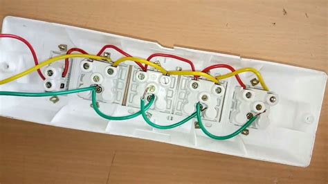 Electrical Extension Board Wiring Diagram Electric Exten