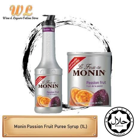 Monin Passion Fruit Puree Syrup L Lazada