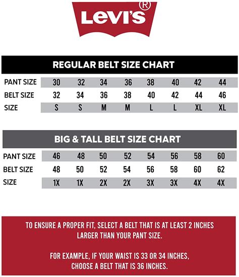 Levi Belt Size Guide Atelier Yuwa Ciao Jp