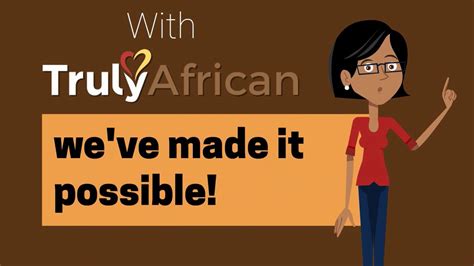 Trulyafrican An African Dating Site For Singles Youtube