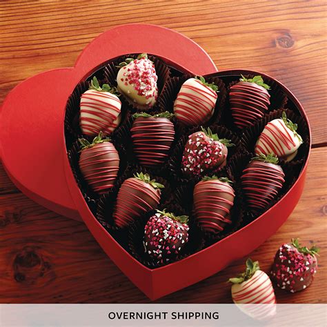 Valentine S Day Chocolate Covered Strawberries Gift Box