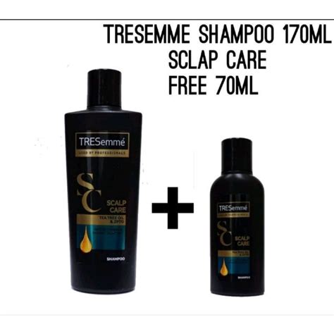 Jual Tresemme Scalp Care Tea Tree Oil 170 Ml Free 70 Ml Shopee Indonesia