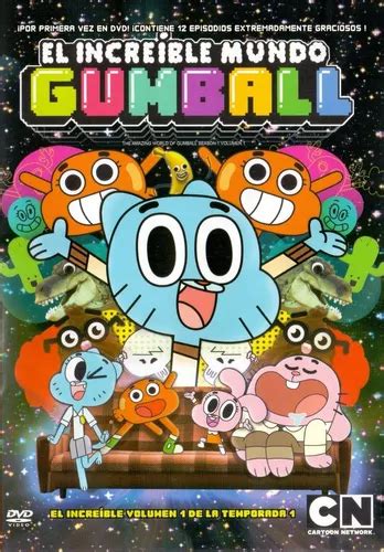 El Increible Mundo De Gumball Temporada Uno Volumen Dvd Cuotas