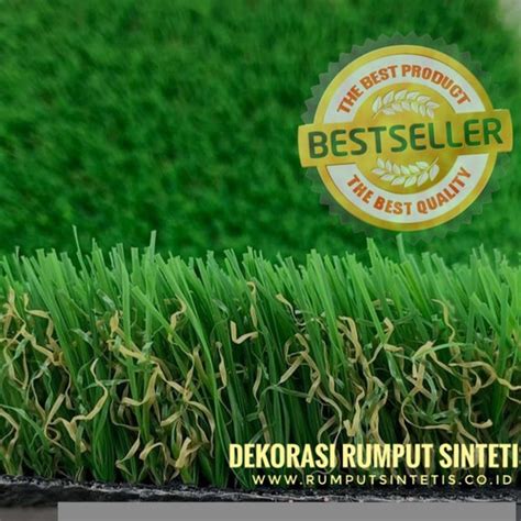 Jual Rumput Sintetis Tipe Jepang Cm Tebaik Buat Outdoor Tebal Halus