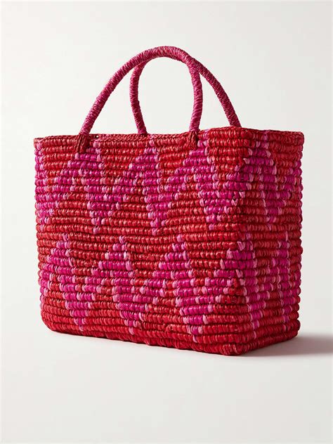 Canasta Striped Straw Tote SENSI STUDIO Pour Femme NET A PORTER