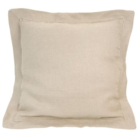 Coussin En Lin Beige X Cm Naturel Maisons Du Monde