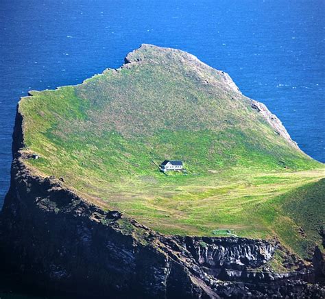 Ellidaey Island and Its Mysteriously Secluded House