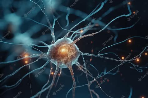 Premium Photo Motor Neuron Under The Microscope Ai