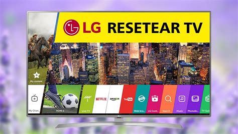 Resetear Lg Smart Tv A La Configuracion Inicial Youtube