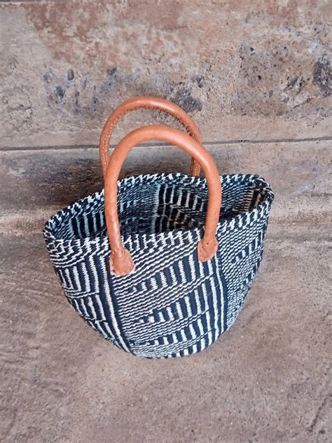 Woven Sisal Shopping Bag Sisal Tote Summer Bag Kiondo Natural Bag Woven