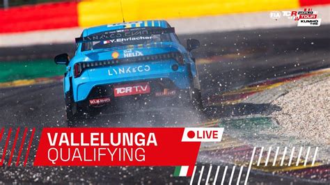 Vallelunga Qualifying Kumho Fia Tcr World Tour Youtube