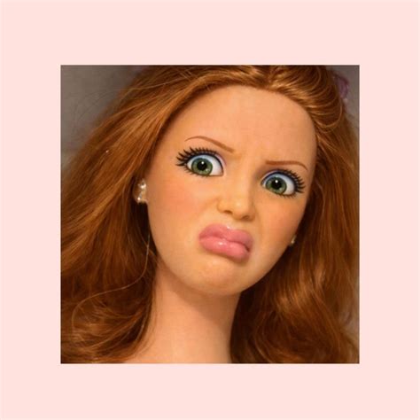 Disgusted Barbie Face Png Etsy