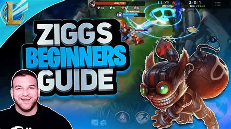 WILD RIFT ULTIMATE BEGINNERS GUIDE ZIGGS ABILITIES REVIEW AND