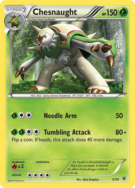 Chesnaught Kalos Starter Set Bulbapedia The Community Driven