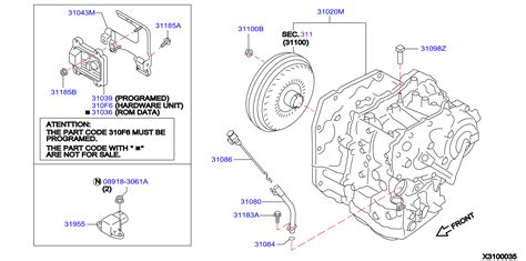 Nissan Versa Transmission Control Module Unit Shift Aa C