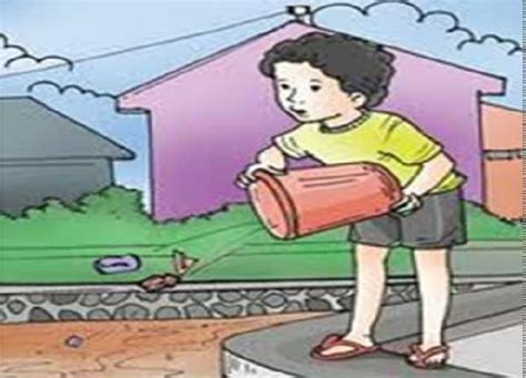 Detail Gambar Kartun Anak Membuang Sampah Sembarangan Koleksi Nomer