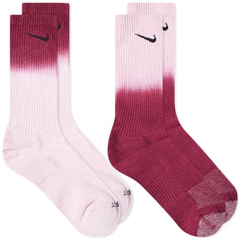 Nike Mens Everyday Plus Cushioned Crew Sock 2 Pack In Multi Nike