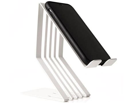 Cell Phone Stand Office Mobile Holder Accessories Desk Station Metal ...