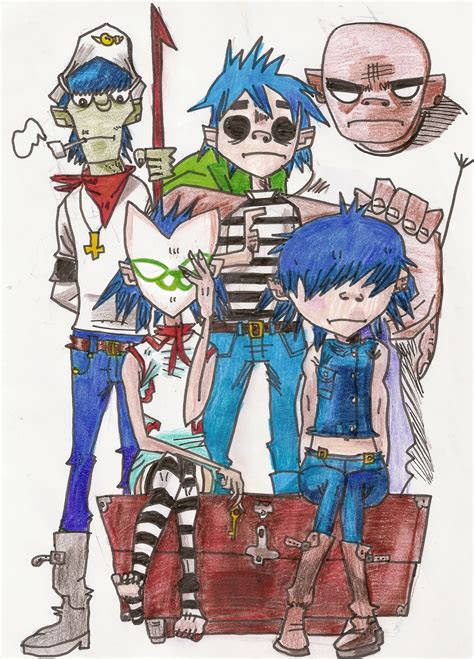 Gorillaz Gorillaz Fan Art 35134770 Fanpop