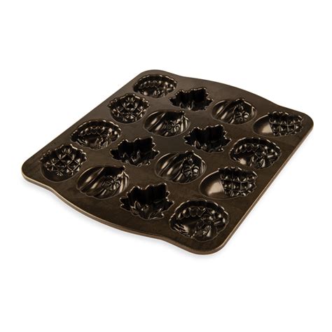 Autumn Cakelet Pan Mini Cake Pans Fall Bakeware Nordic Ware