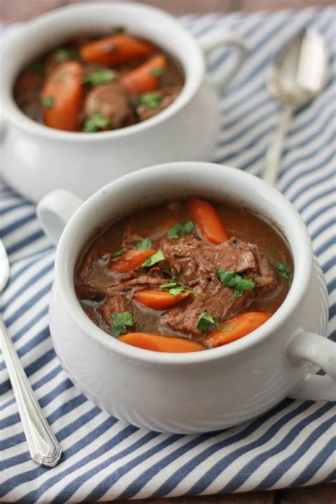 25 Healthy and Comforting Slow Cooker Soups & Stews | foodiecrush.com