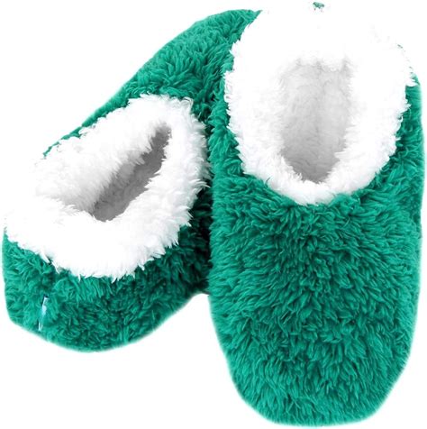 Snoozies Omg Slippers Cosy Comfy Sherpa Fleece Small Ladies Size