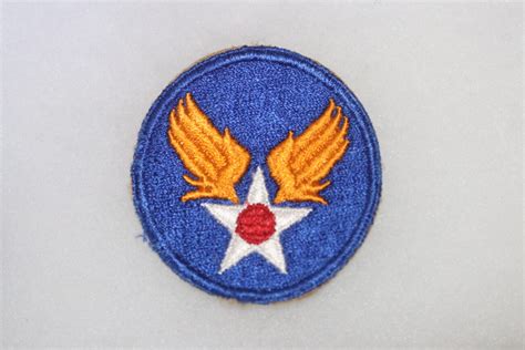 ORIGINAL WW2 US ARMY AIR FORCE CLOTH SHOULDER PATCH 1 Butlers