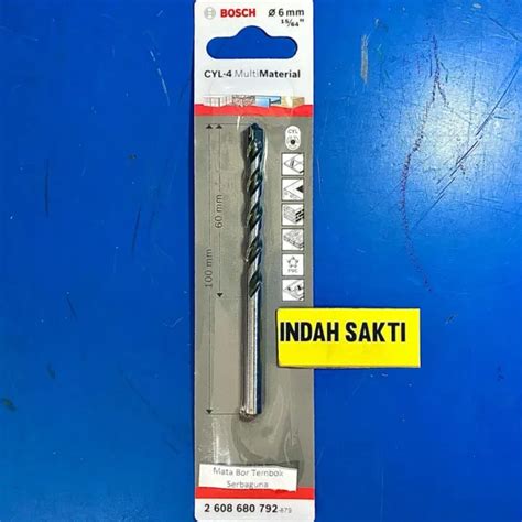 Mata Bor Beton Tembok Serbaguna Mm Cyl Multi Material Bosch Lazada