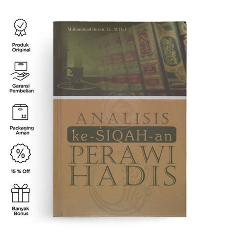 Jual Analisis KeSiqahan Perawi Hadis Di Lapak Berdikaribook Bukalapak