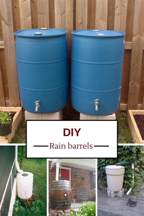 How To Create A Rainwater Collection System Rain Barrel Diy Rain