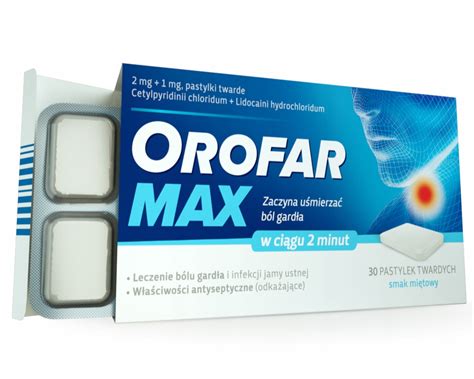 Orofar Max Tabl Do Ssania Na B L Gard A Mocne Allegro Pl