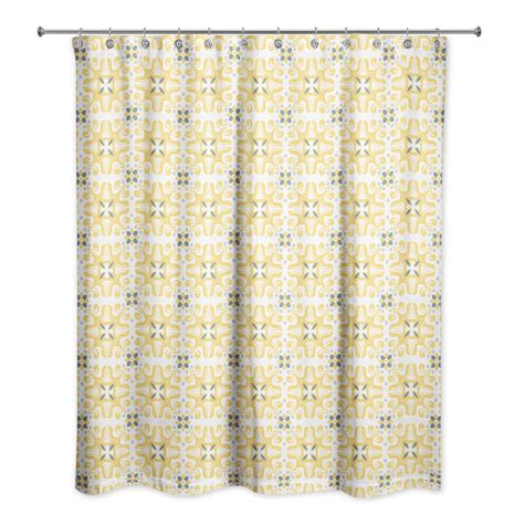 Langley Street® Langridge Geometric Single Shower Curtain And Reviews