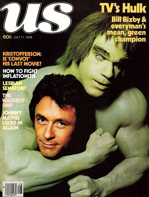 Us Magazine July 11 1978 — Lou Ferrigno And Bill Bixby In The Incredible Hulk 1977 82 Cbs Nbc