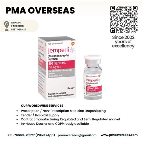 Jemperli Injection Dostarlimab Gxly Injection Latest Price Dealers