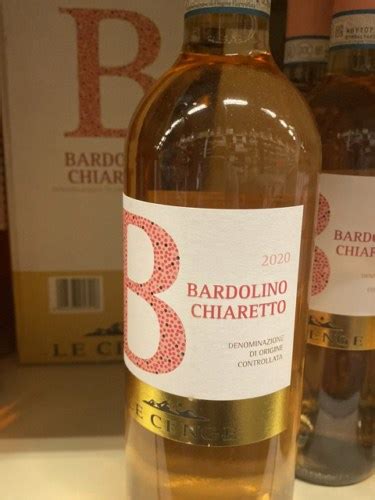 Le Cenge Bardolino Chiaretto Vivino US