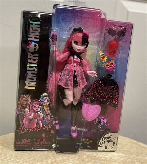 Monster High Draculaura Generation G3 Reboot Mattel 2022 New Ebay