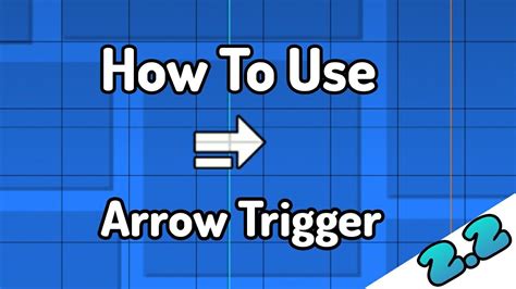 How To Use The Arrow Trigger In Geometry Dash 2 2 YouTube