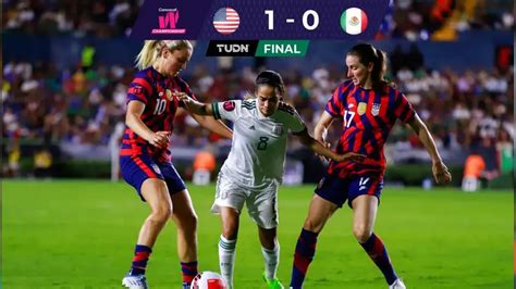 Estados Unidos F Vs México Femenil Últimas Noticias Videos Y Fotos