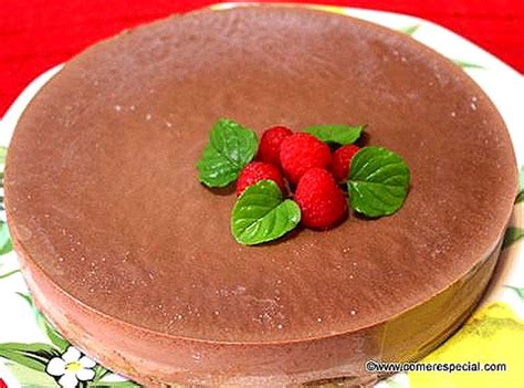 ¡qué Rica Tarta De Chocolate Sin Horno Comer Especial