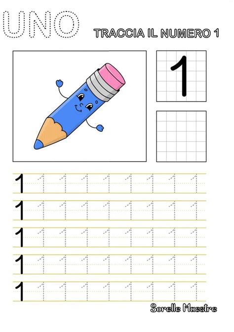 Traccia I Numeri SorelleMaestre Scuola Primaria Classe 1 Numeri