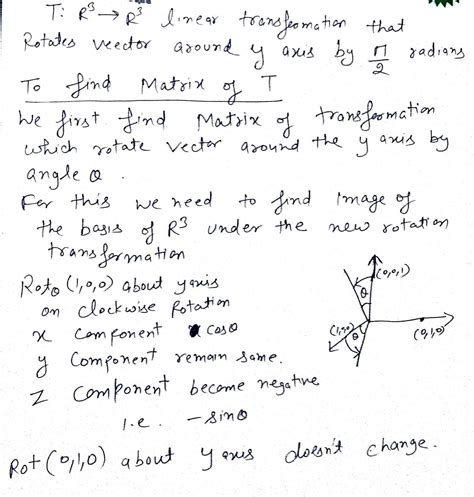 [solved] Let T R3 → R3 Represent The Linear Transformation That