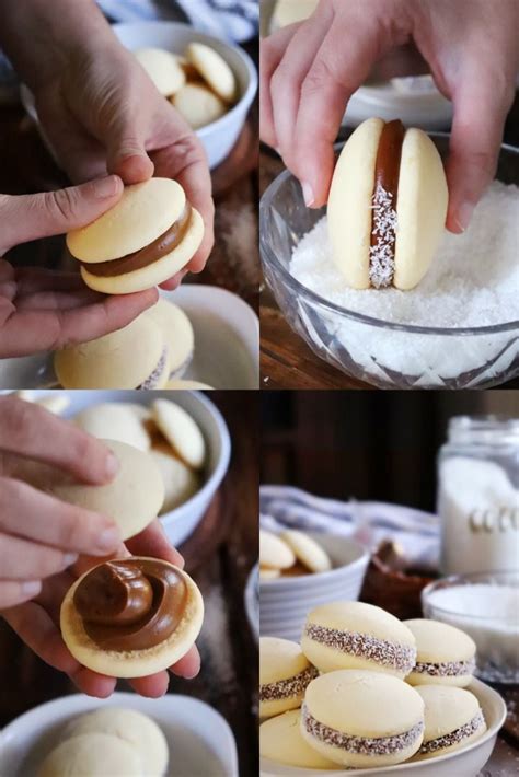 Alfajores De Maicena Con Dulce De Leche Cukit Receta Alfajores