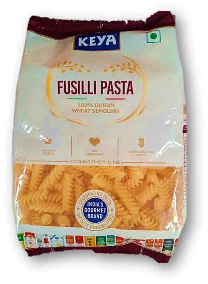 Amazon Keya Fusilli Pasta Durum Wheat Semolina G Unique