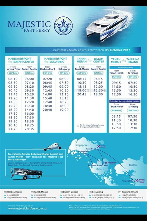 Jadwal Kapal Majestic Tanjung Pinang Singapore Infotiket