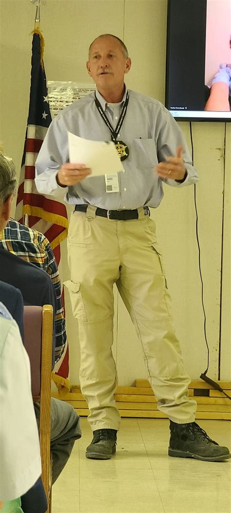 Fremont County Coroner Randy Keller Speaks To CAP