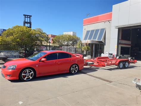 16x6.6 Hollow Car Carrier Trailer - Bluestar Trailers