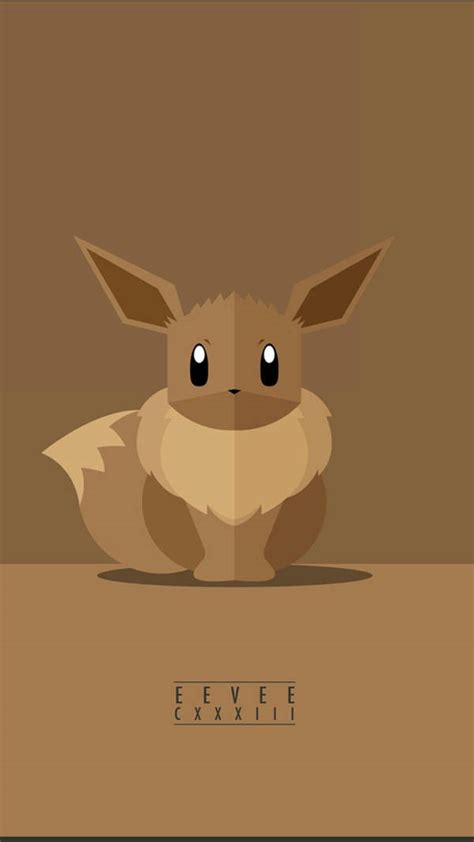 Download Eevee Brown Aesthetic Iphone Wallpaper